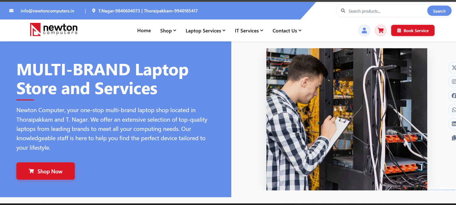 Newton Computers Website